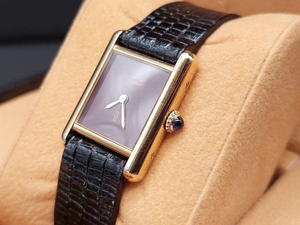 Cartier Tank Vermeil 1990 (Watch only) - Image 3