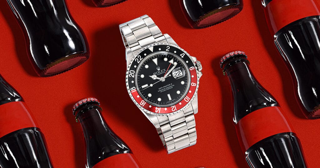 rolex gmt-master 16710 coke