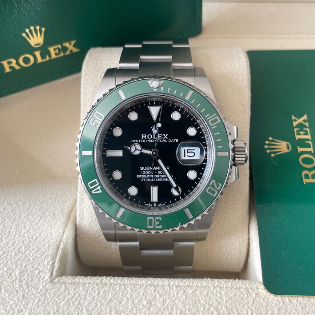 rolex submariner starbucks 126610lv
