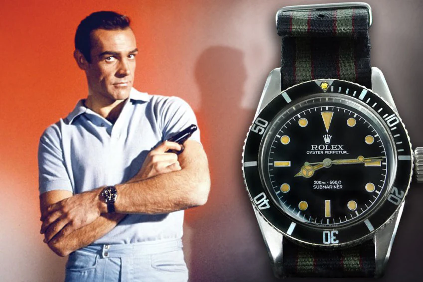 rolex submariner james bond