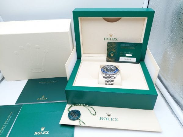 Rolex GMT-Master II 'Batgirl' 126710BLNR Year 2024 NEW (Full Set) - Afbeelding 2