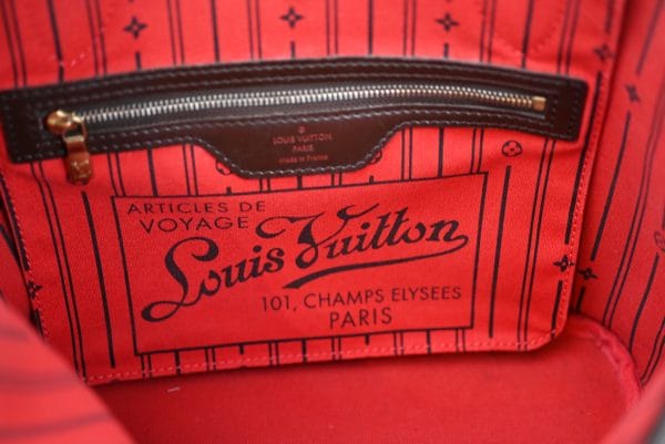 Louis Vuitton Neverfull PM Damier Ebene - Image 13