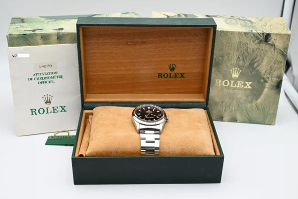 Rolex Explorer Ref. 14270 Year 1996 (Box & Papers) – Bild 2