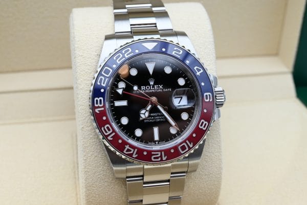Rolex GMT-Master II 'Pepsi' 126710BLRO Year 2023 NEW (Full Set) - Afbeelding 6