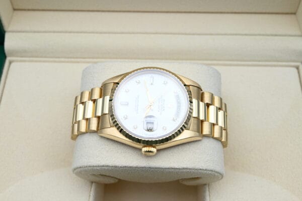 Rolex Day-Date Ref. 18238 Year 1990 (Full Set) – Bild 4