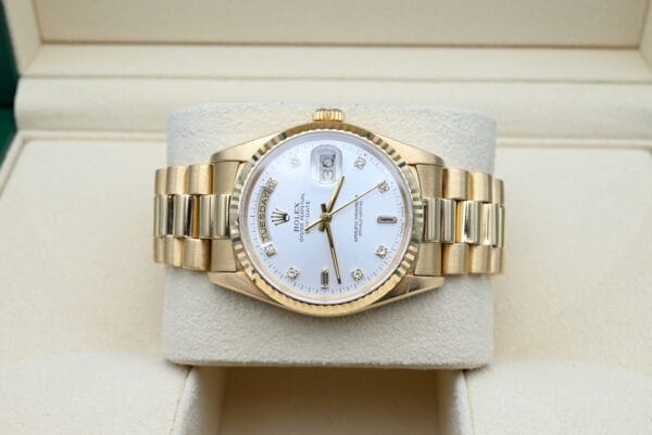 Rolex Day-Date Ref. 18238 Year 1990 (Full Set) – Bild 5