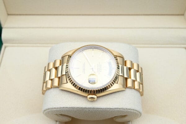 Rolex Day-Date Ref. 18238 Year 1991 (Box & Papers) - Afbeelding 3