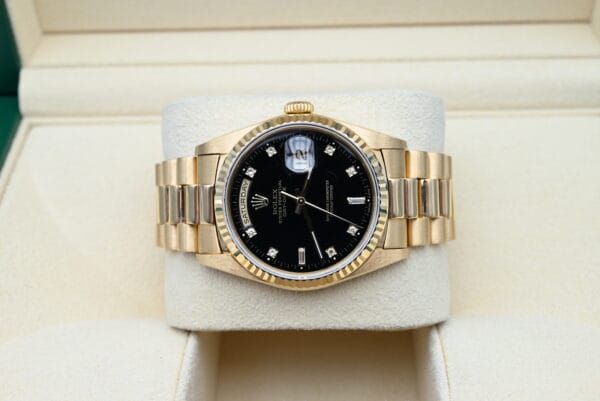 Rolex Day-Date Ref. 18238 Year 1991 (Box & Papers) - Afbeelding 5