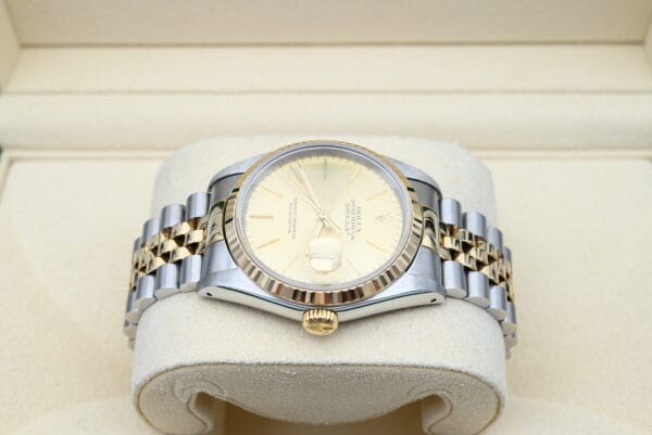 Rolex Datejust Ref. 16233 Year 1990 (Box & Papers) - Afbeelding 4
