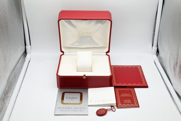 Cartier Santos Ref. 187902 Year 1994 (Box & Papers) - Image 2