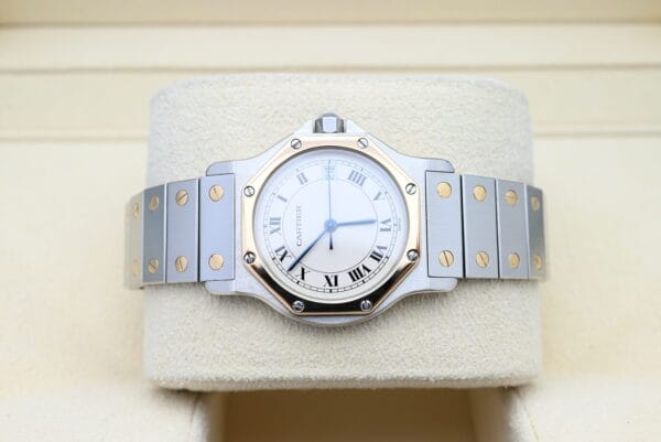 Cartier Santos Ref. 187902 Year 1994 (Box & Papers) - Image 5
