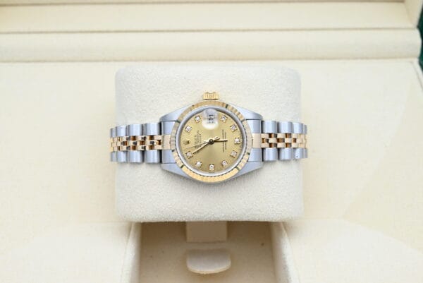 Rolex Lady-Datejust Ref. 69173 Year 1985 (Box & Papers) - immagine 5