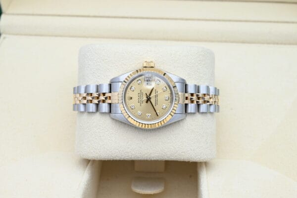 Rolex Lady-Datejust Ref. 69173 Year 1996 (Box & Papers) - Afbeelding 5